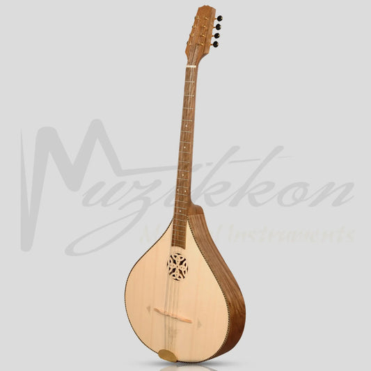 Traditional Irish Bouzouki 8 Strings Walnut With Spruce Top C103 Purfling