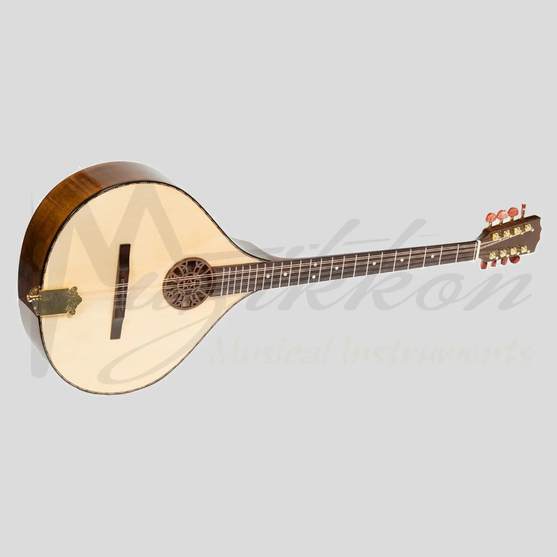 Traditional Irish Concert Bouzouki 8 Strings Maple Body With Spruce Top