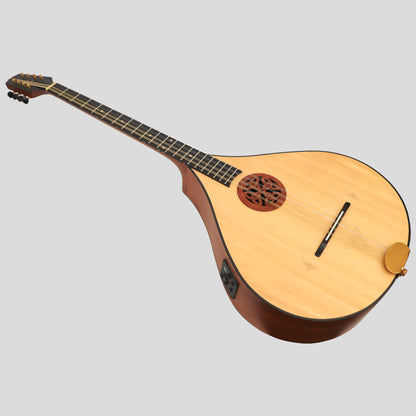 Traditional Irish Bouzouki, 8 String Mahogany  With EQ