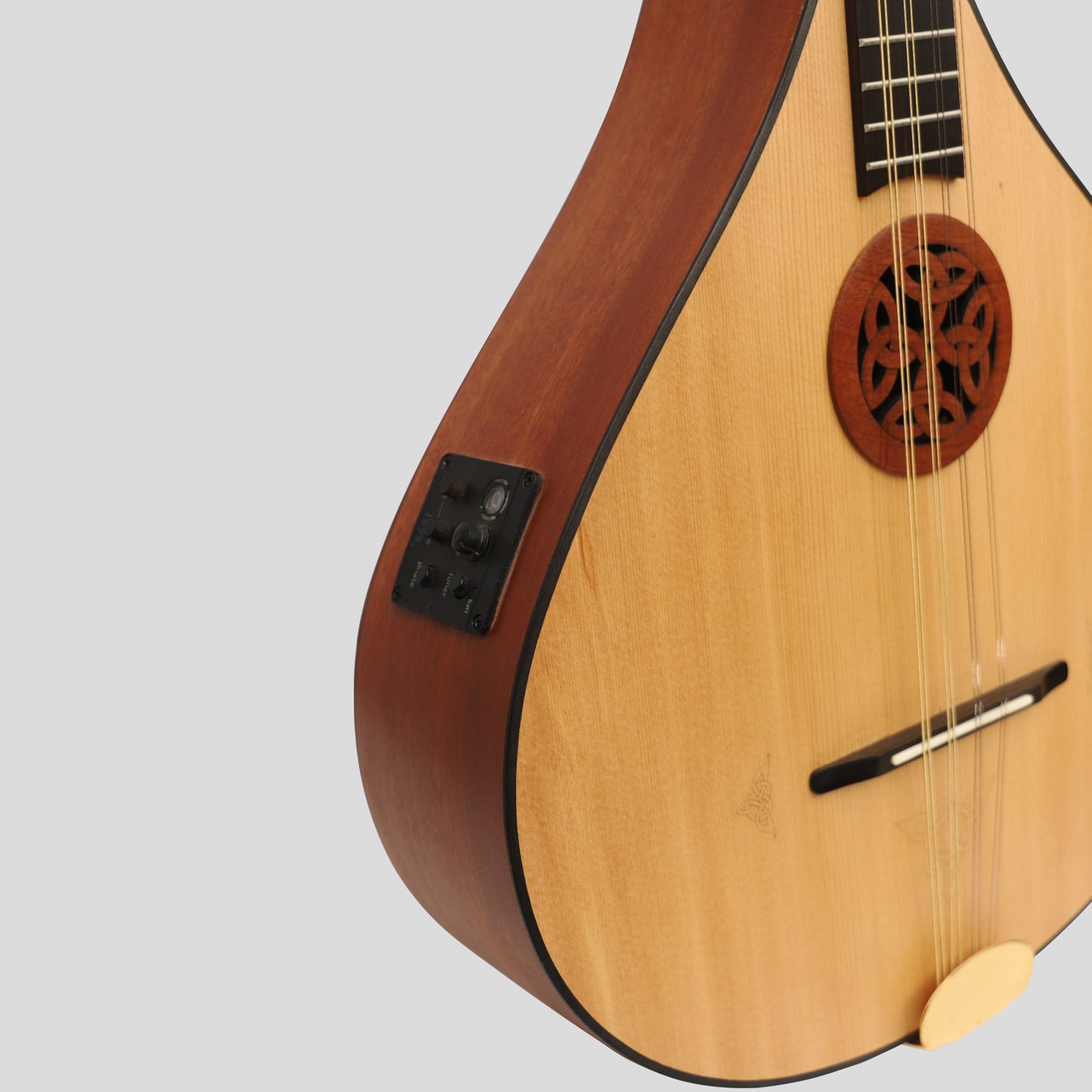 Traditionelle irische Bouzouki, 8-saitiges Mahagoni mit EQ