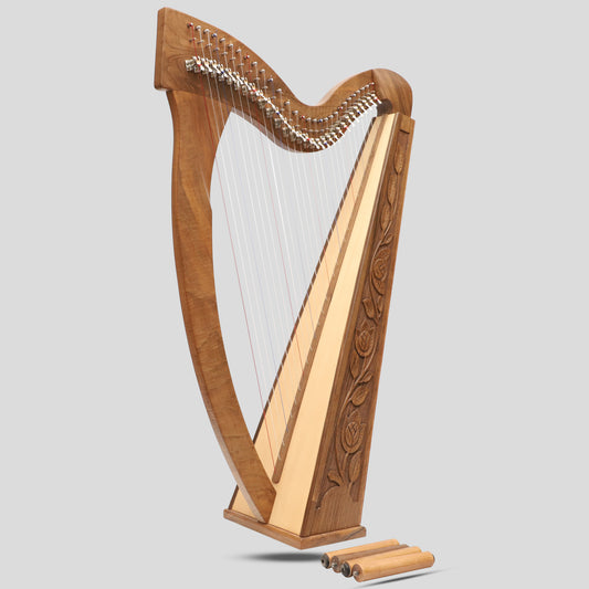 29 Strings Trinity Harp Walnut