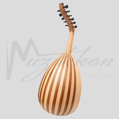 Turkish Oud 11 Strings Variegated Rosewood Lacewood