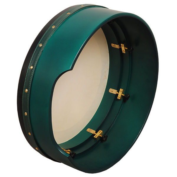 16 "x5" Premium Muzikkon Bodhran Green Deep Tune