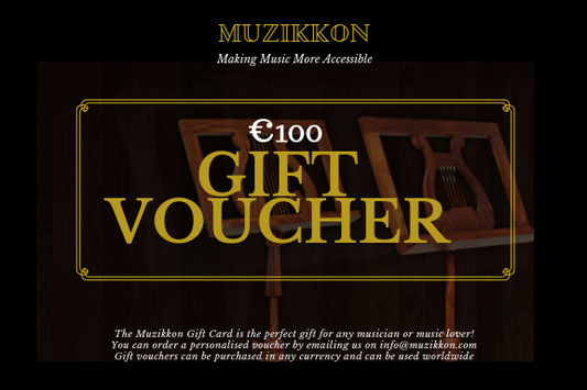 Muzikkon- Gift Voucher €100 Muzikkon