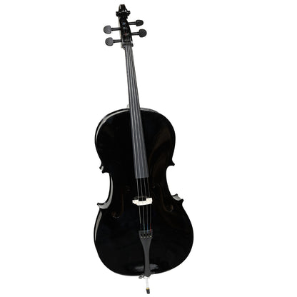 Akustisches Cello 4-4 – Schwarz