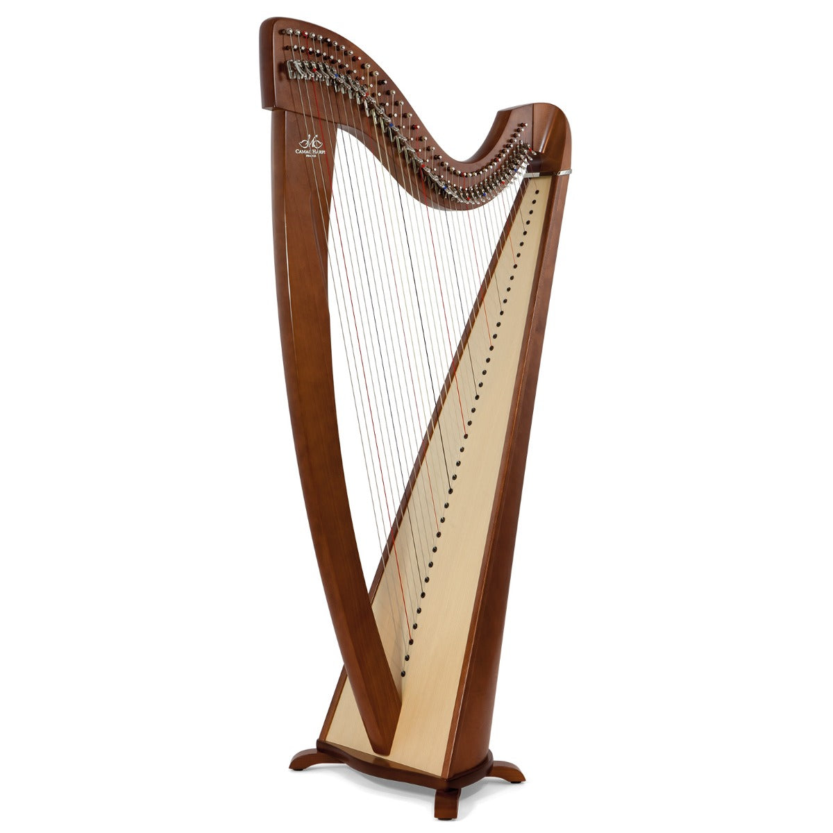 Camac Korrigan Harp 38 Gut Strings in Walnut Muzikkon