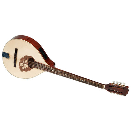 Traditional Irish Bouzouki With EQ,  8 Strings Maple Body with Spruce Top